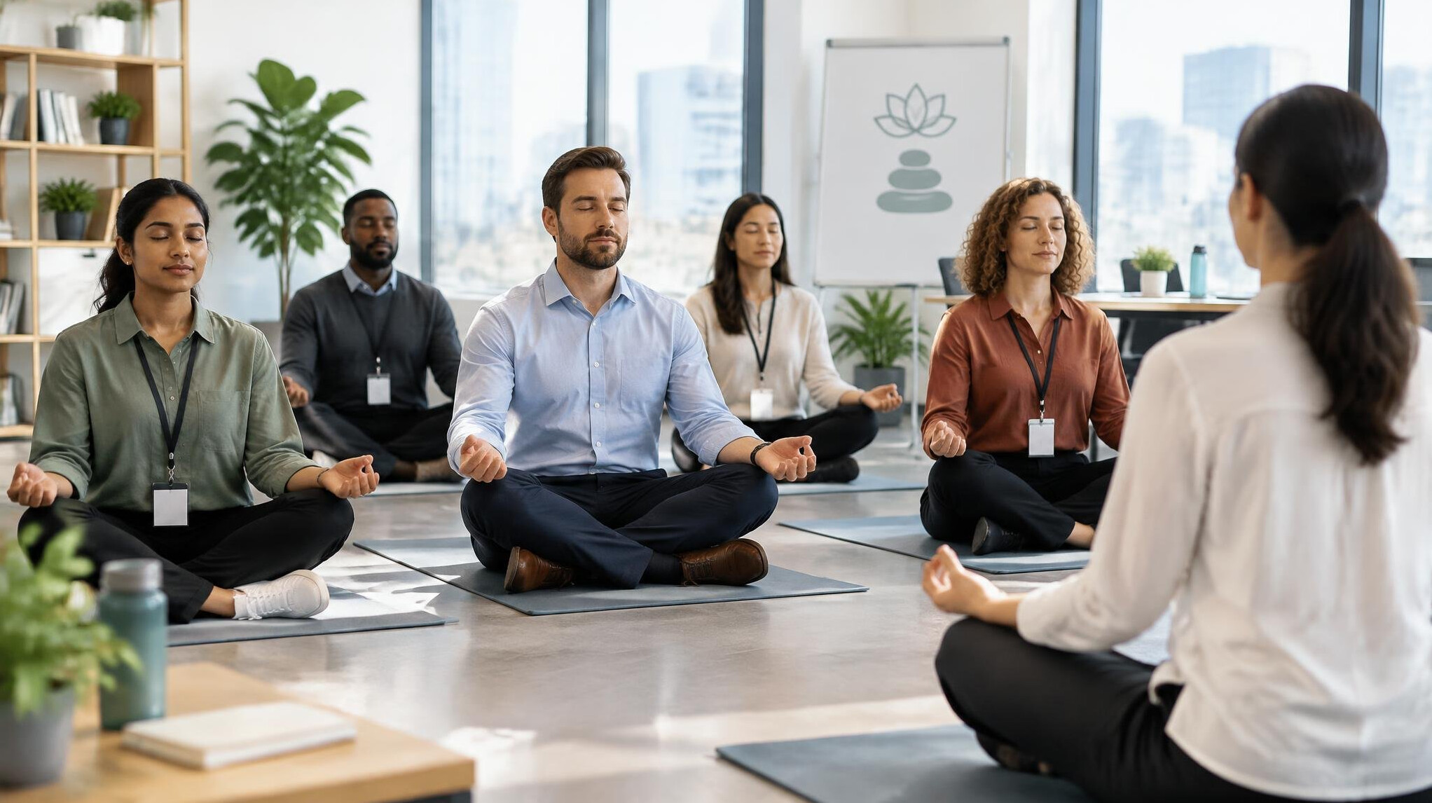 corporate wellness session